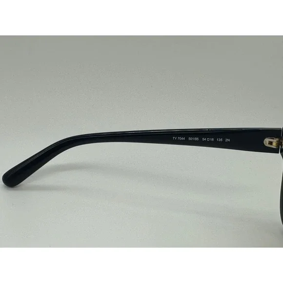 Tory Burch Sunglasses Black TY7044 501/95 54-18-135 - Frames Only - Picture 7 of 8